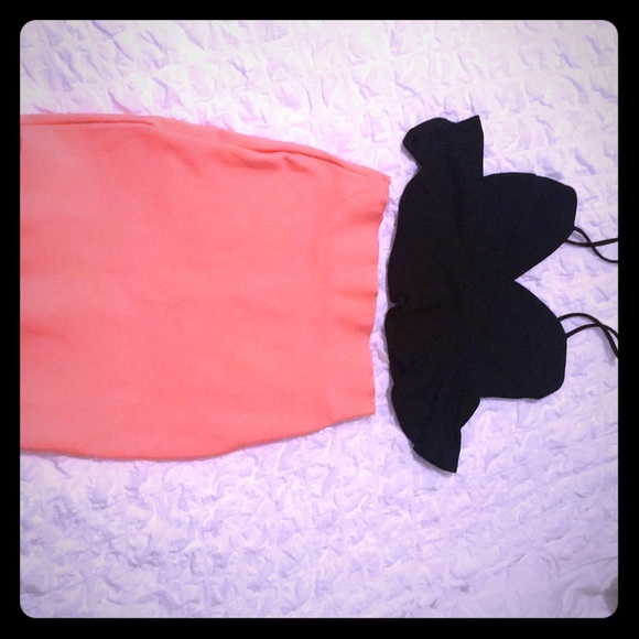 Wow Couture bandage skirt and crop tank - Picture 1 of 1